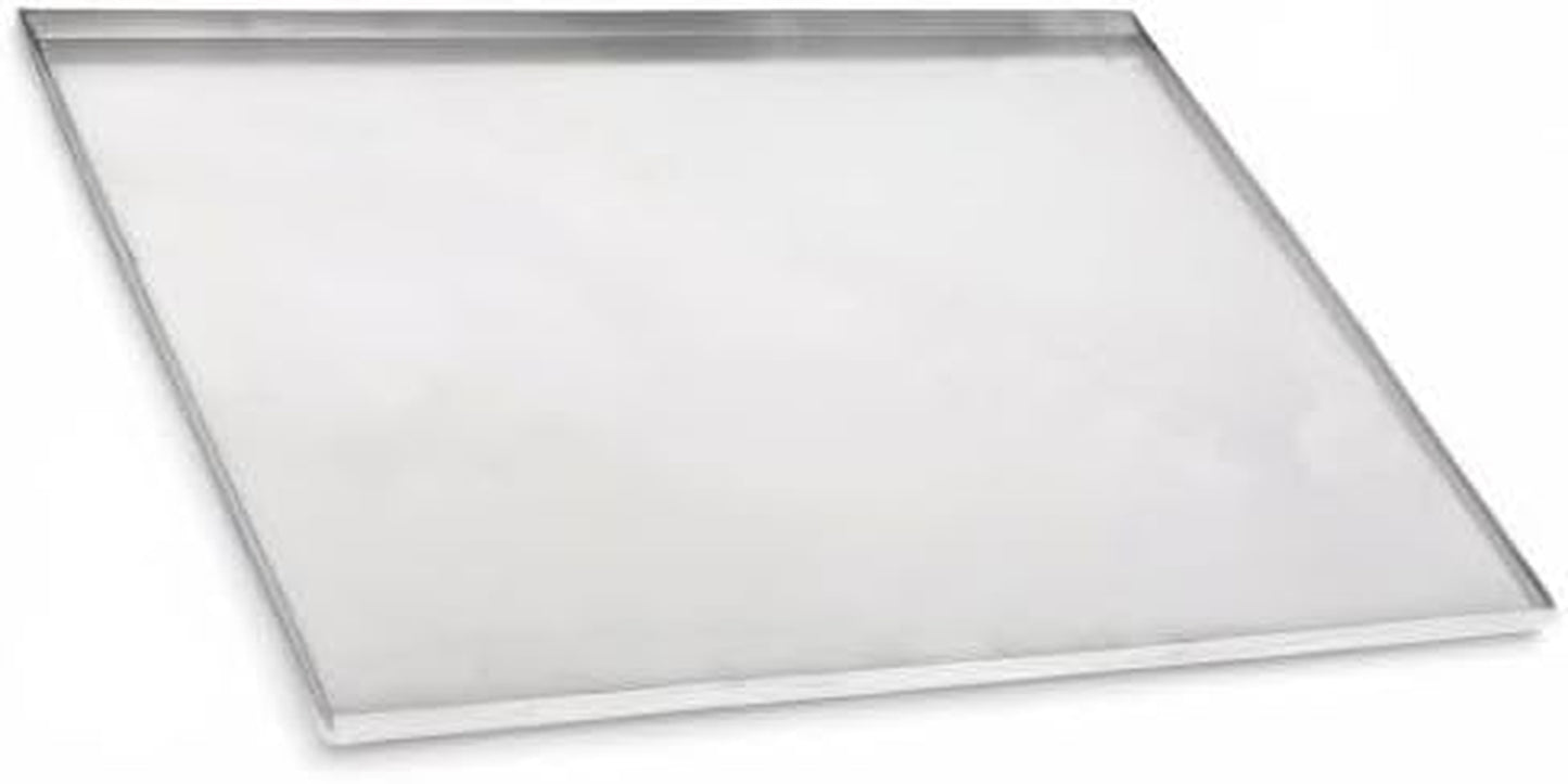 Metal Dog Crate & Kennel Replacement Tray/Pan, Galvanized, 24X16 in | Chew-Proof, Crack-Proof, Rust-Resistant. Fits Most Standard 24 in Crates.