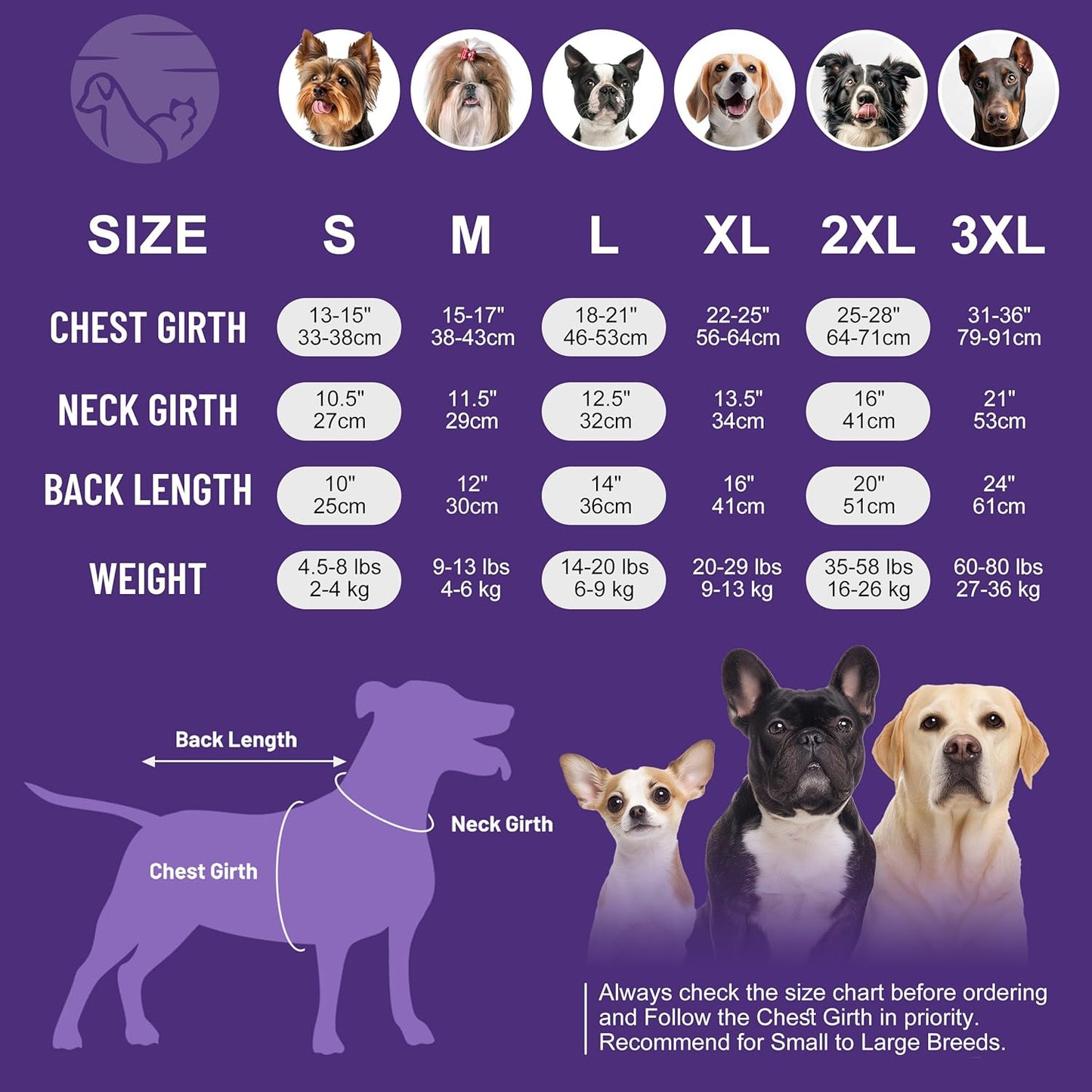 Cozy & Reflective 2 Pack Fleece Dog Sweater Vests - XL, 4-Way Stretch, Lightweight & Easy to Wear