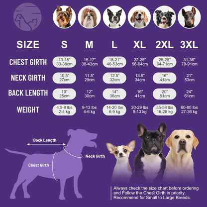 Cozy & Reflective 2 Pack Fleece Dog Sweater Vests - XL, 4-Way Stretch, Lightweight & Easy to Wear