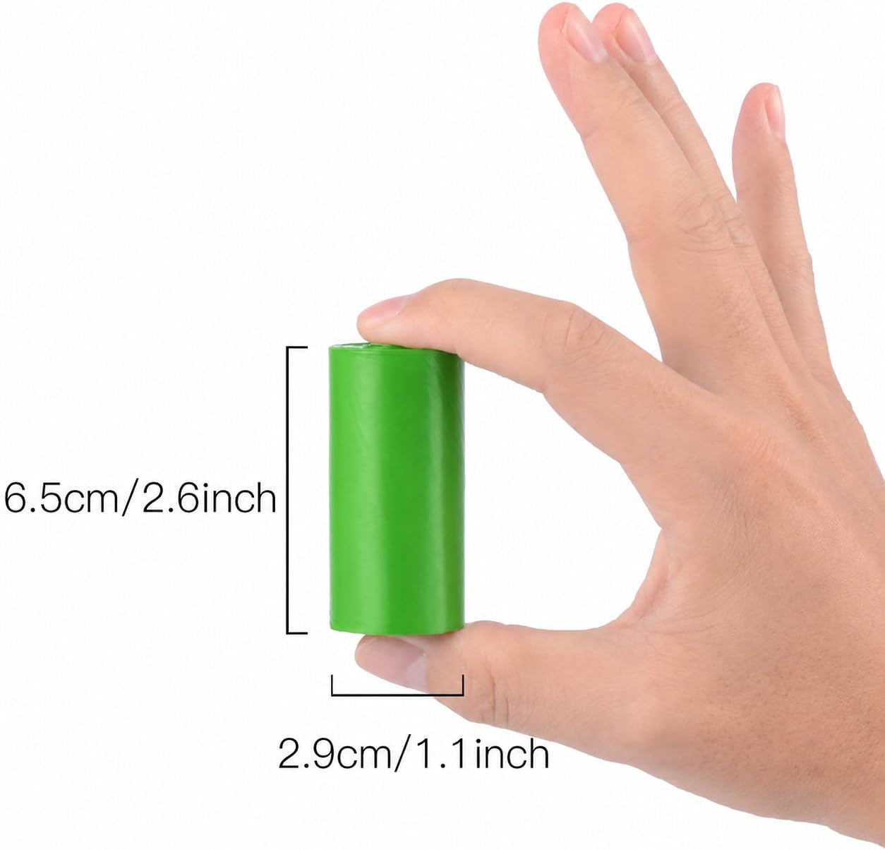 Extra Thick Scented Dog Poop Bags with Dispenser - 450 Count Leakproof Rolls for Easy Cleanup - Perfect for All Dog Sizes!
