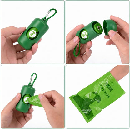 Extra Thick Scented Dog Poop Bags with Dispenser - 450 Count Leakproof Rolls for Easy Cleanup - Perfect for All Dog Sizes!