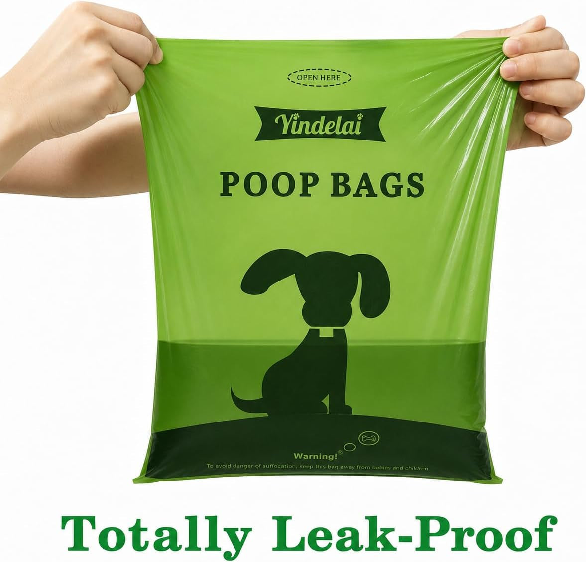 Extra Thick Scented Dog Poop Bags with Dispenser - 450 Count Leakproof Rolls for Easy Cleanup - Perfect for All Dog Sizes!